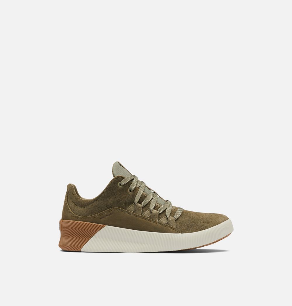 Sorel Women's Out 'N About™ Plus Lace Sneaker - Sage, Suede