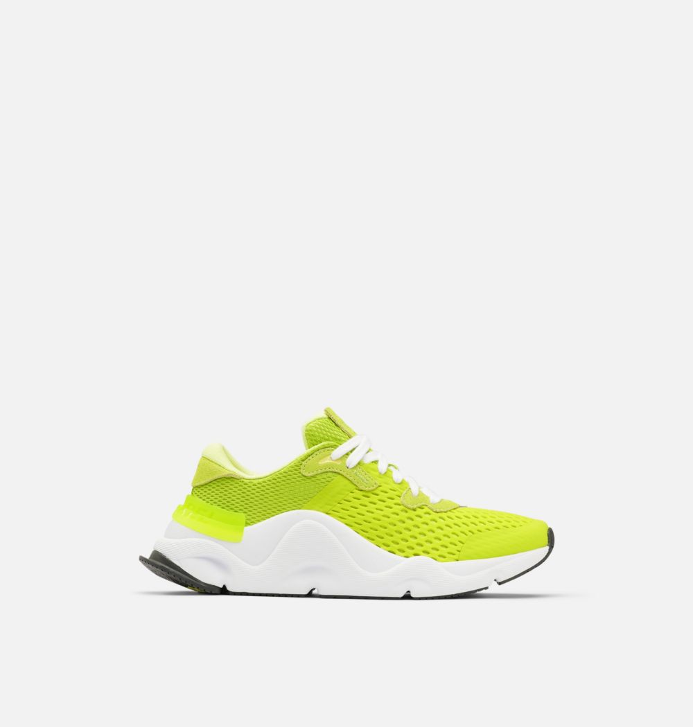 Sorel Women's Kinetic™ RNEGD Lace Sneaker - Acid Green, Jet
