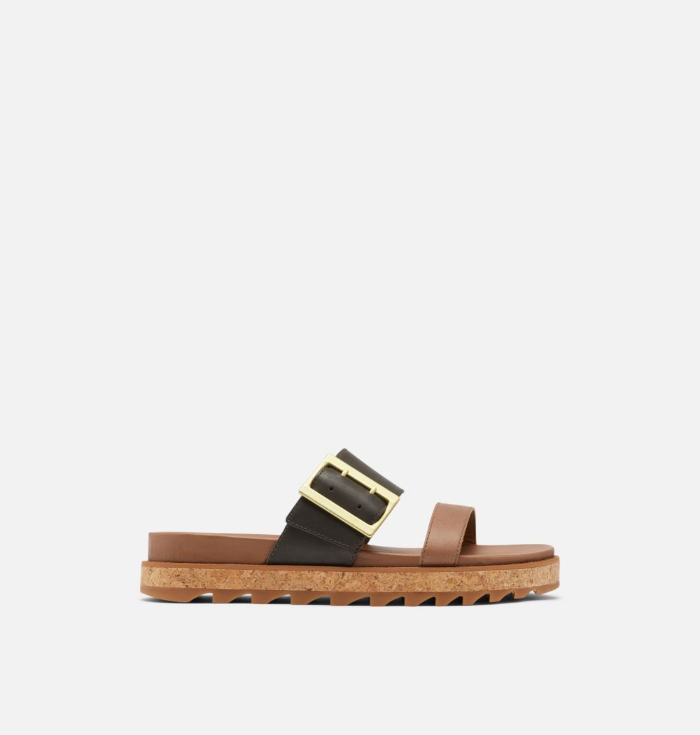Sorel Women's Roaming™ Buckle Slide Sandal - Velvet Tan