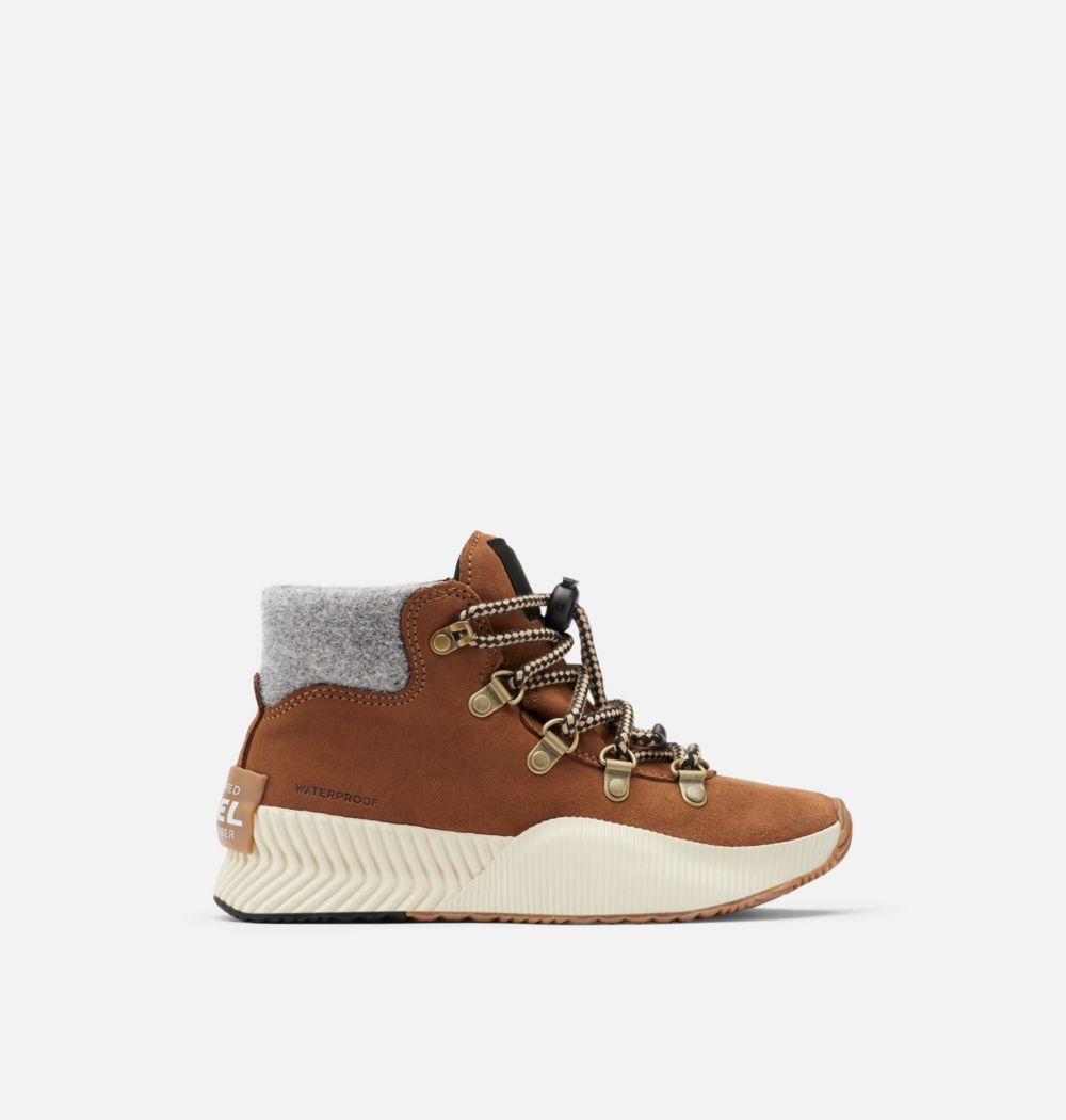 Sorel Youth Out 'N About™ Conquest Boot - Velvet Tan, Chalk