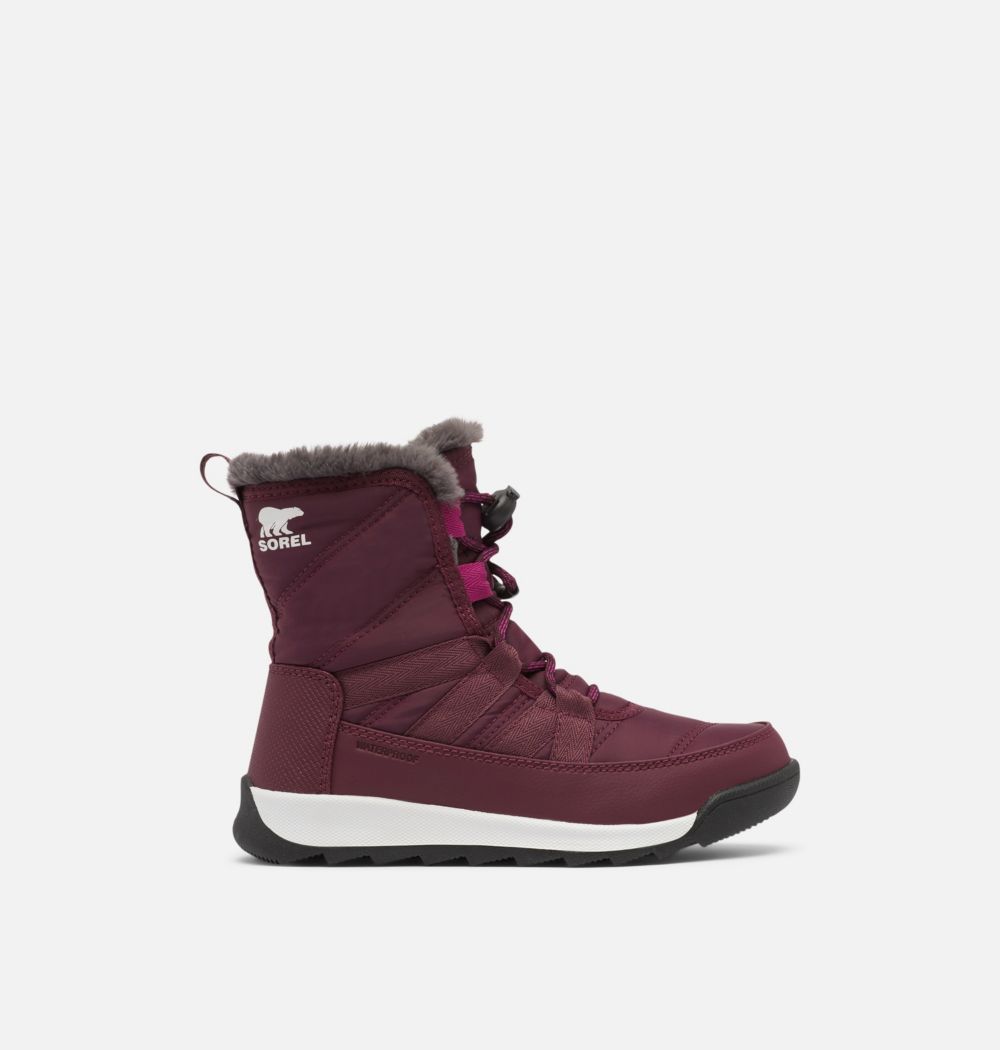 Sorel Youth Whitney™ II Short Lace Boot - Epic Plum