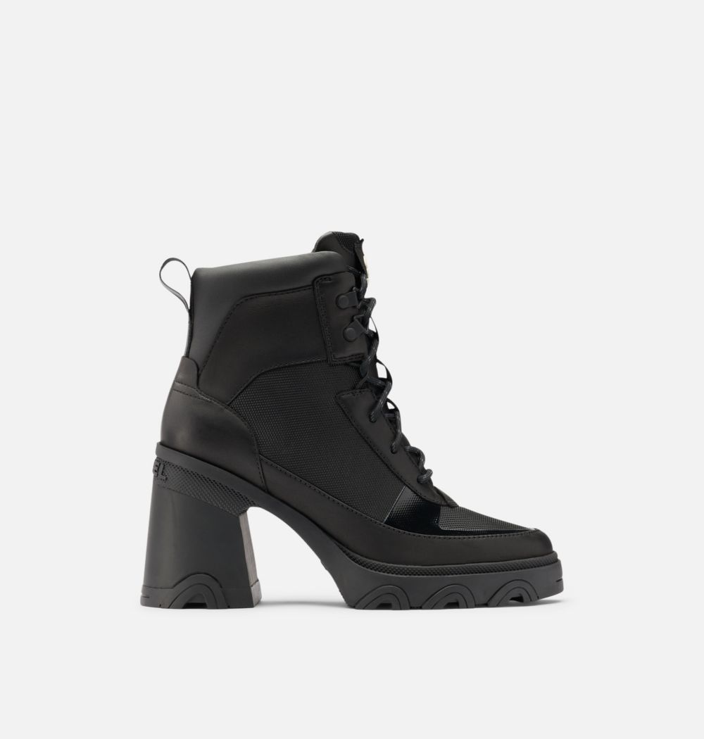 Sorel Women's Brex™ Heel Lace Bootie - Black, Black