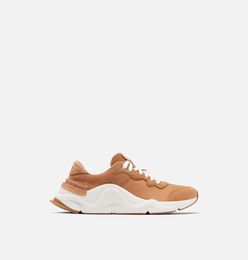 Sorel Women's Kinetic™ RNEGD Lace Sneaker - Tawny Buff, Gum 2