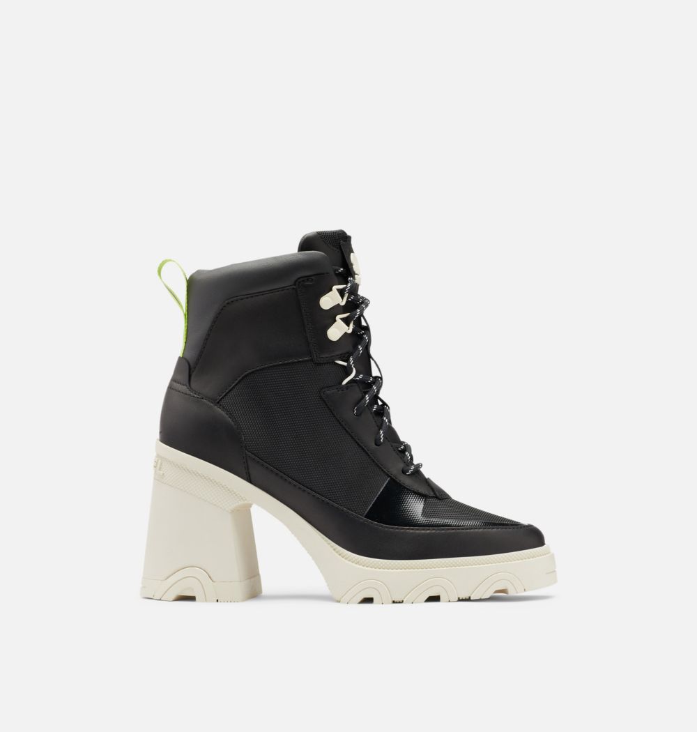 Sorel Women's Brex™ Heel Lace Bootie - Black, Chalk