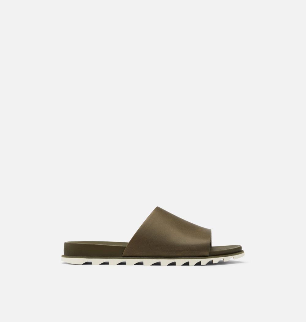 Sorel Women's Roaming™ Decon Slide Sandal - Olive Green