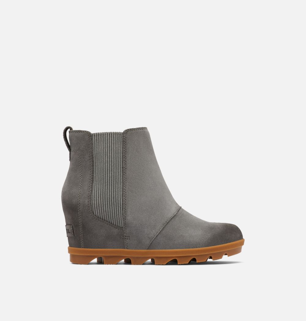 Sorel Women's Joan Of Arctic™ Wedge II Chelsea Bootie  - Quarry, Gum