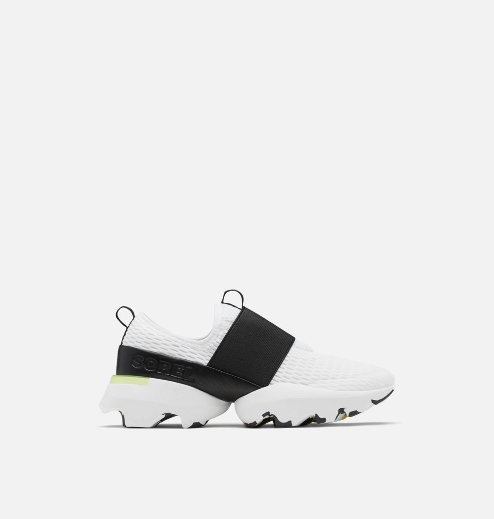 Sorel Women's Kinetic™ Impact Strap Sneaker - White, Bolt