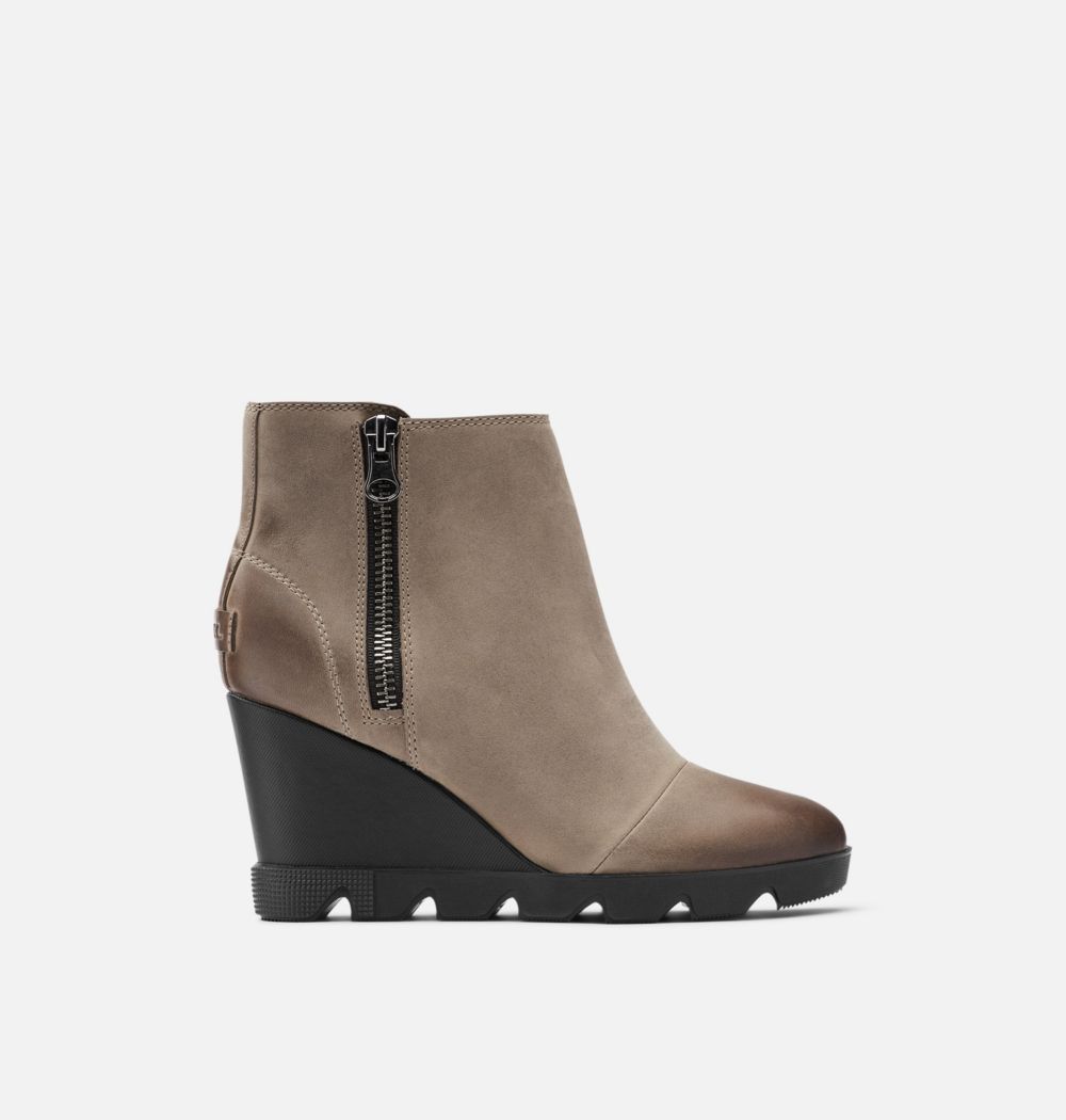 Sorel Women's Joan Uptown™ Zip Bootie - Khaki II, Black