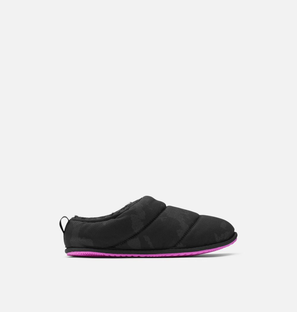 Sorel Women's Sorel Go™ - Bodega Run Slipper - Black, Bright Lavender