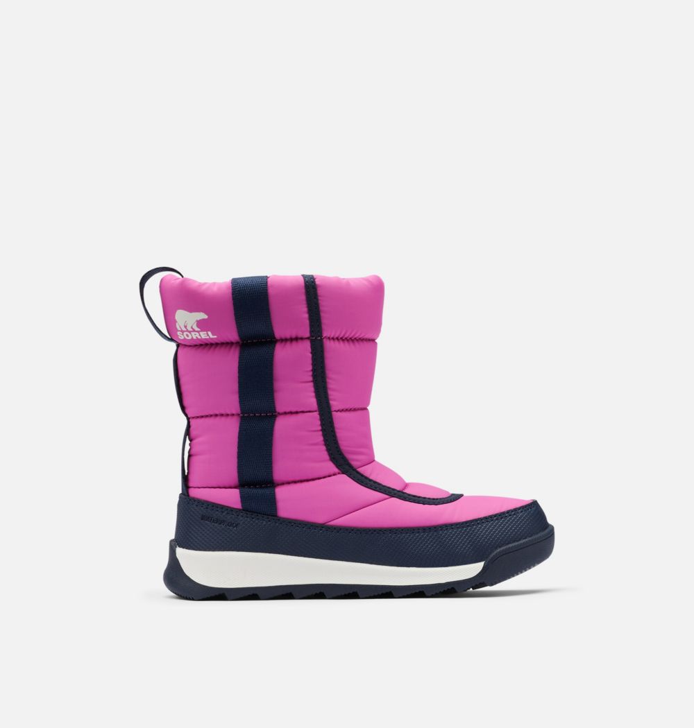 Sorel Children's Whitney™ II Puffy Mid Boot - Bright Lavender, Collegiate Navy