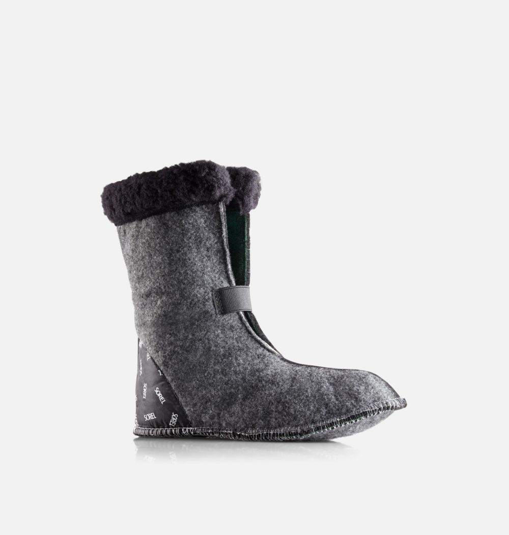 Sorel Women's Caribou™ 9 mm Thermoplus Boot Liner With Snow Cuff - Black