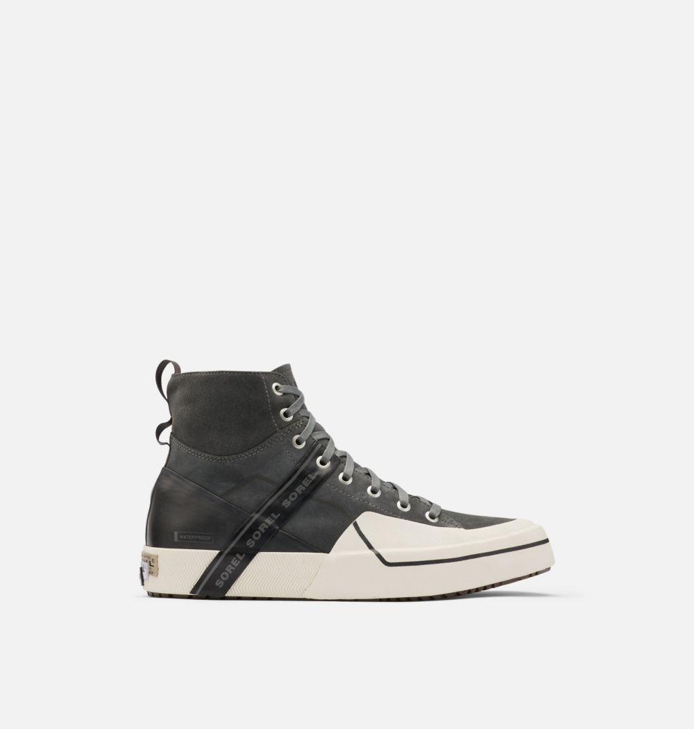 Sorel Men's Grit™ Mid Sneaker - Grill, Sea Salt