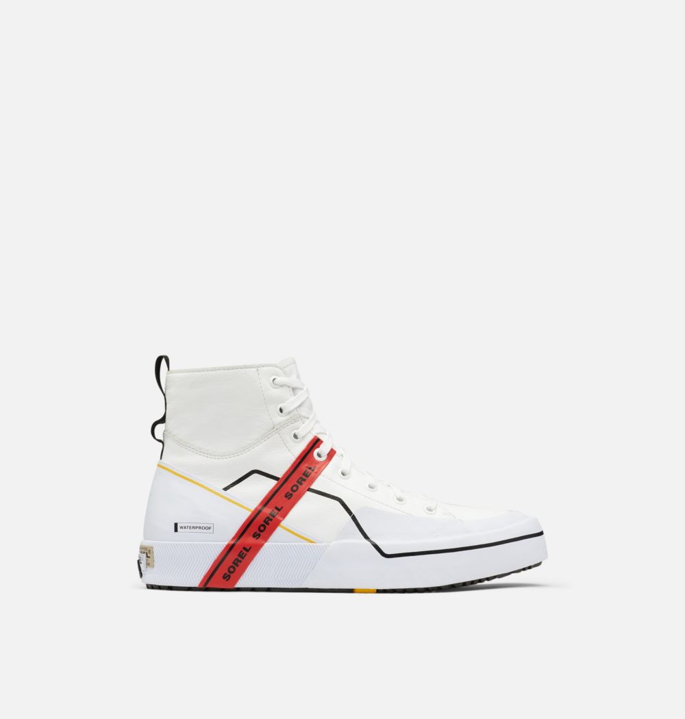 Sorel Men's Grit™ Mid Sneaker - White, White