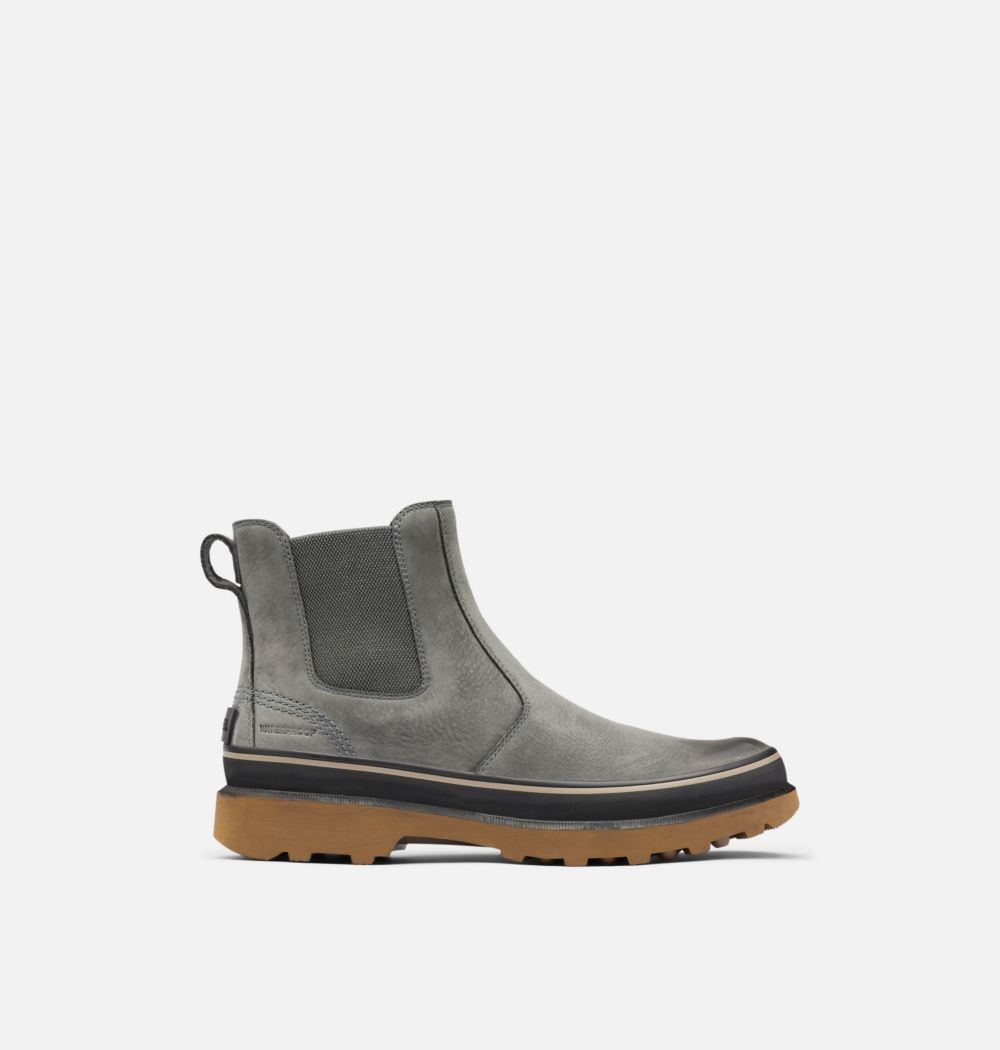 Sorel Men's Caribou™ Chelsea Boot - Grill, Autumn Bronze