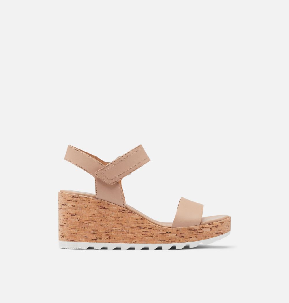 Sorel Women's Cameron™ Wedge Sandal - Honest Beige