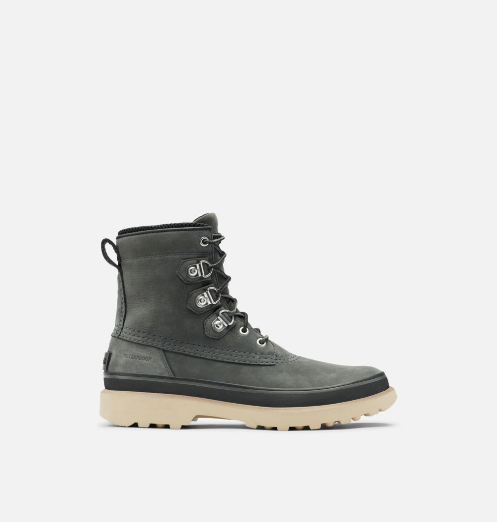 Sorel Men's Caribou™ Street Boot - Grill, Oatmeal