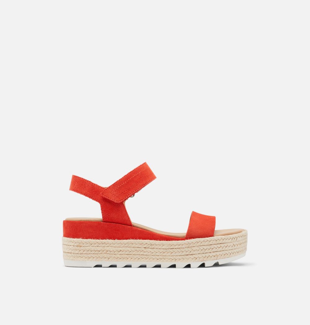 Sorel Women's Cameron™ Flatform Wedge Sandal - Signal Red