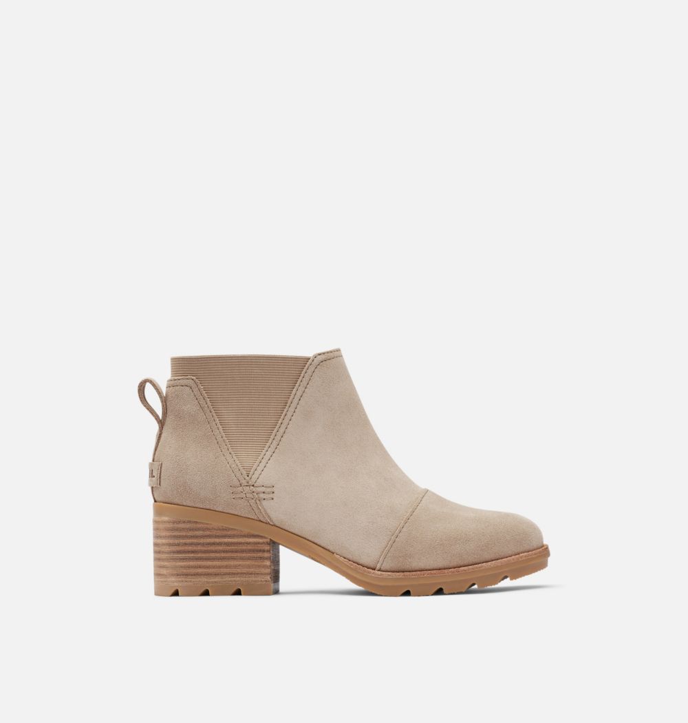 Sorel Women's Cate™ Chelsea Bootie - Omega Taupe, Gum 2