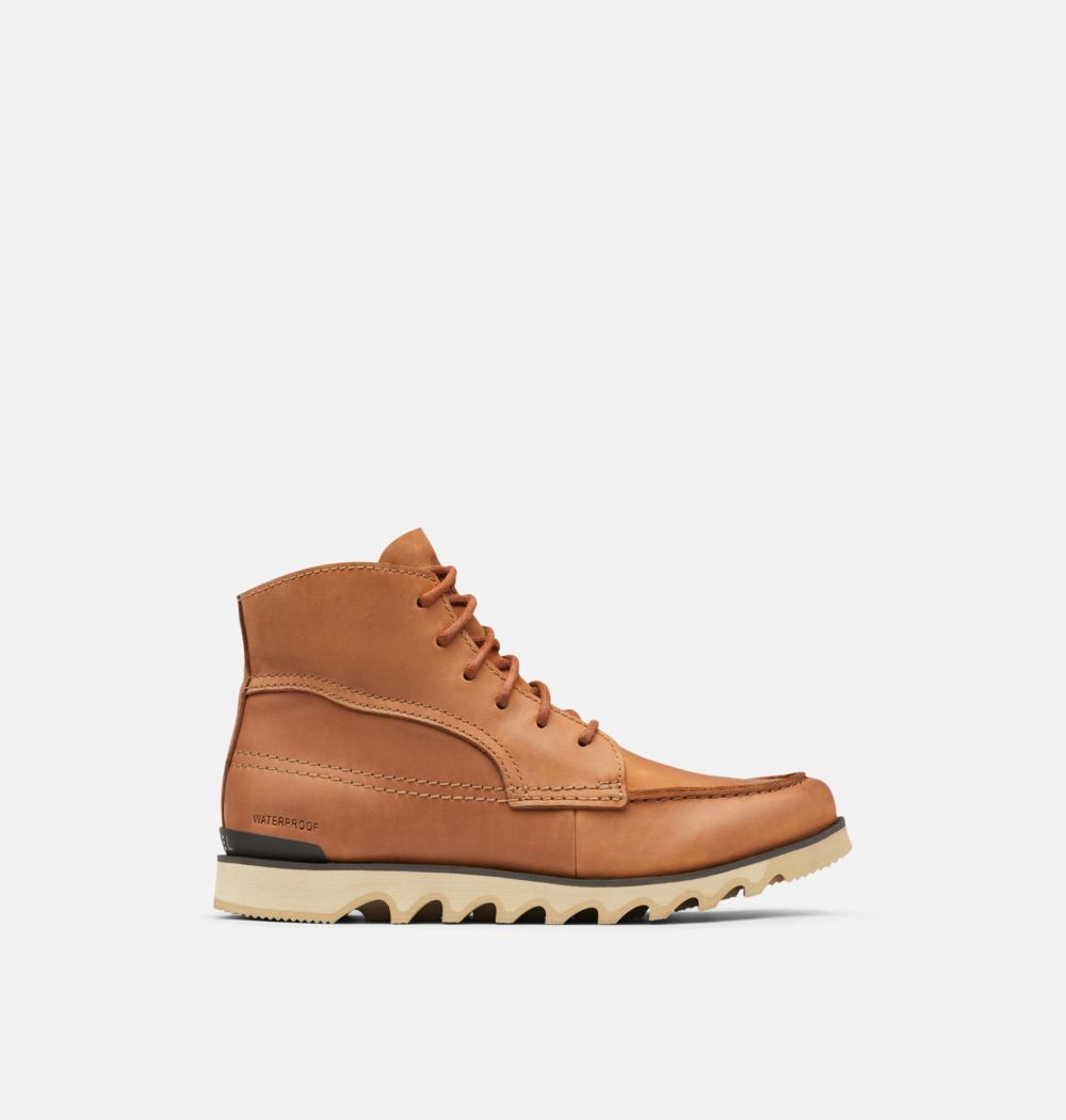 Sorel Men's Kezar™ Moc Toe Boot - Beeswax, Oatmeal