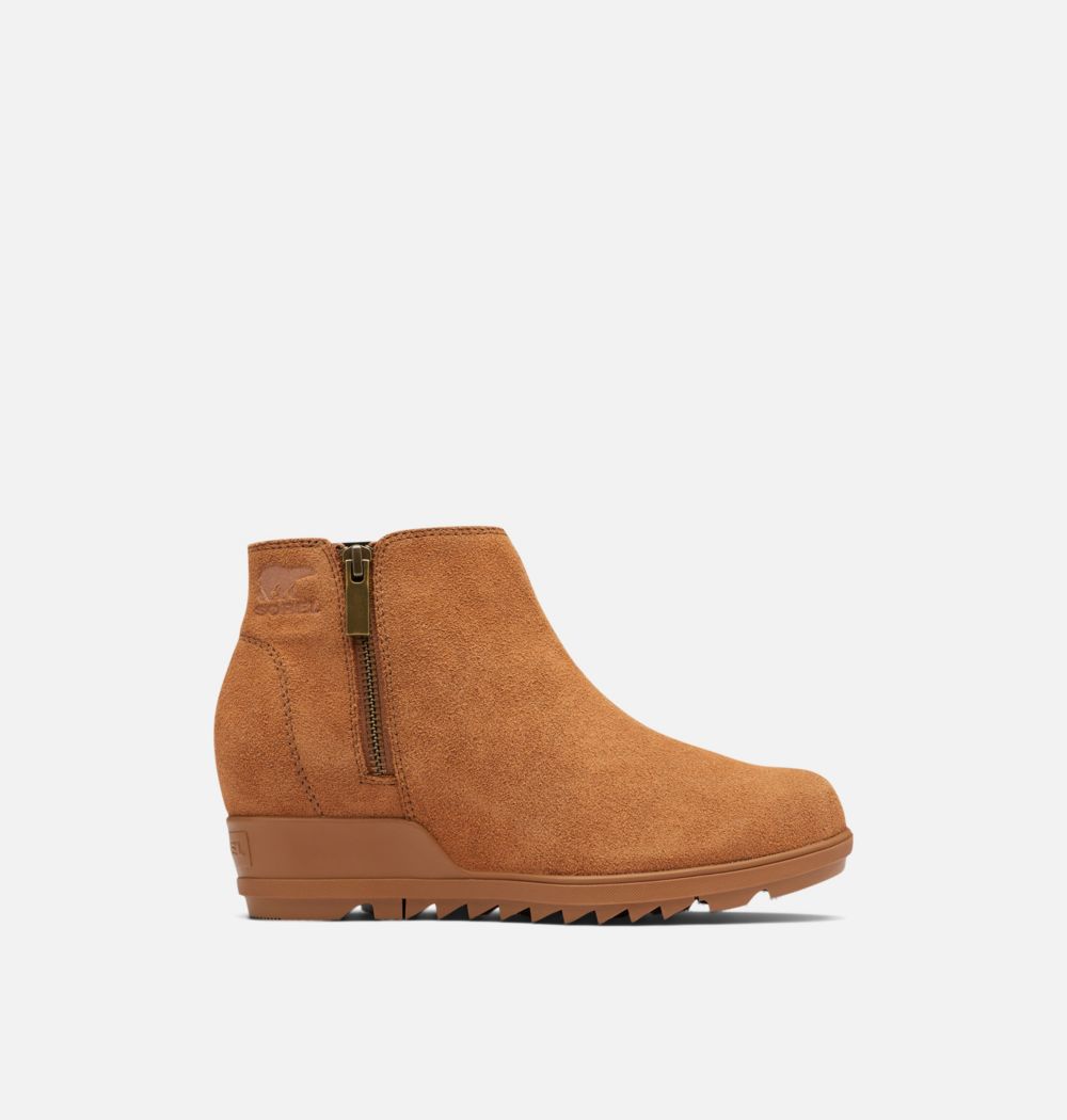 Sorel Women's Evie™ Zip Wedge Bootie - Velvet Tan