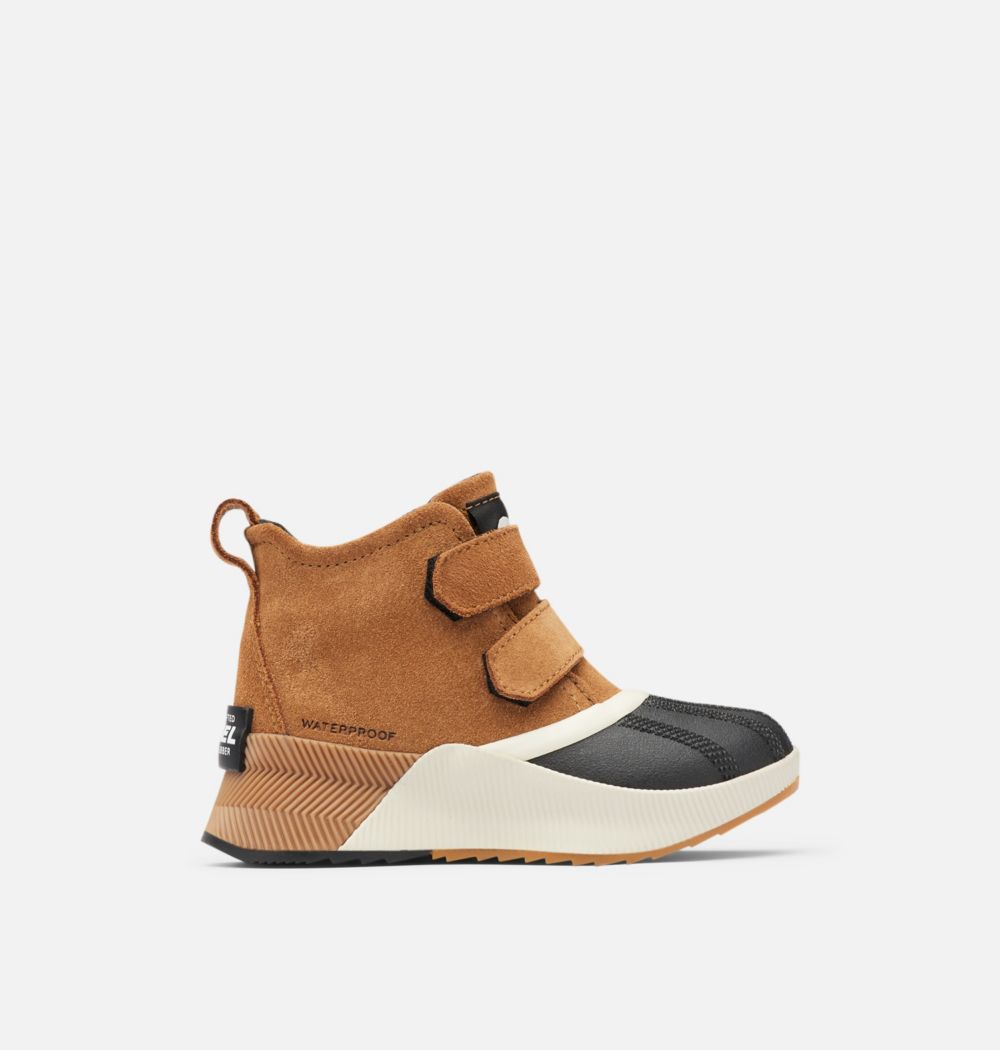 Sorel Children's Out 'N About™ Classic Boot - Camel Brown, Sea Salt