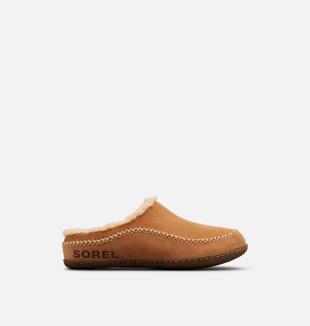 Sorel Men's Falcon Ridge™ II Slipper - Camel Brown, Curry