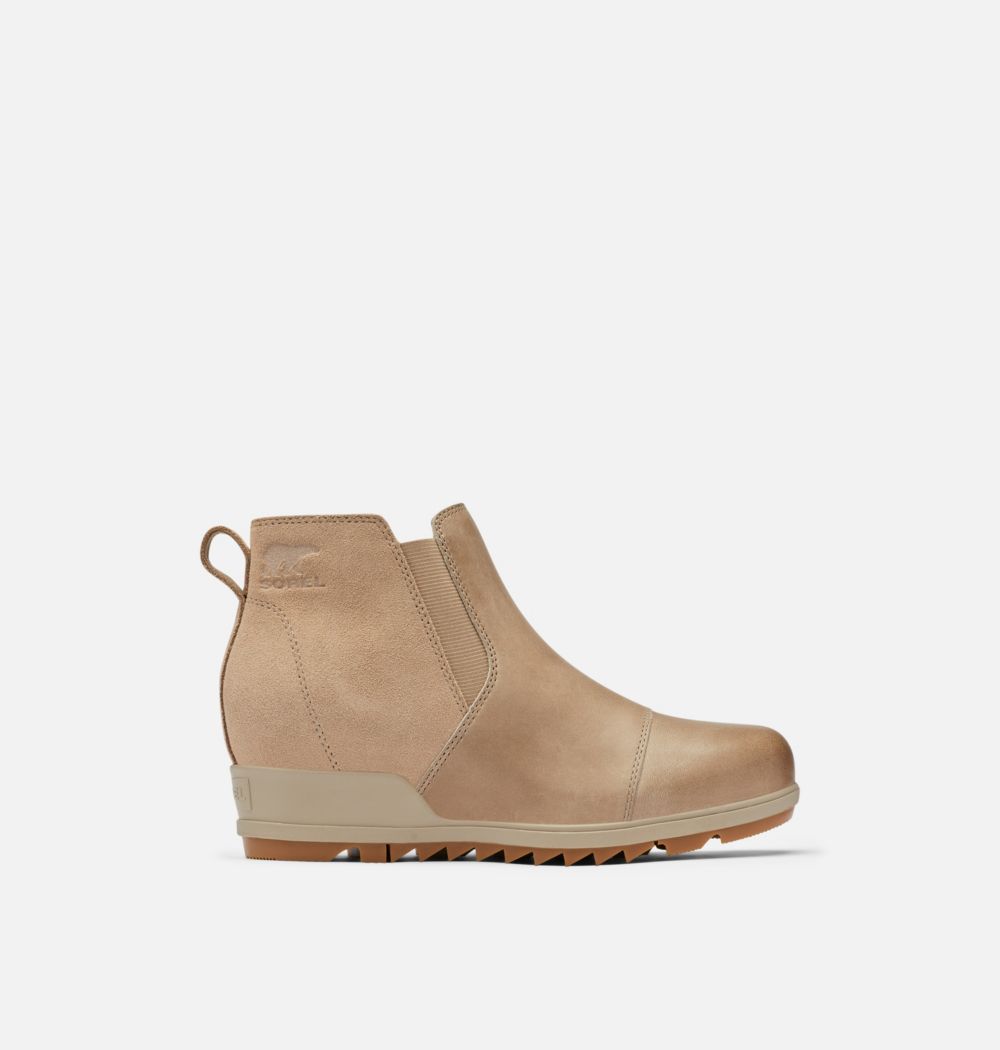 Sorel Women's Evie™ Pull-On Bootie  - Omega Taupe, Gum 2