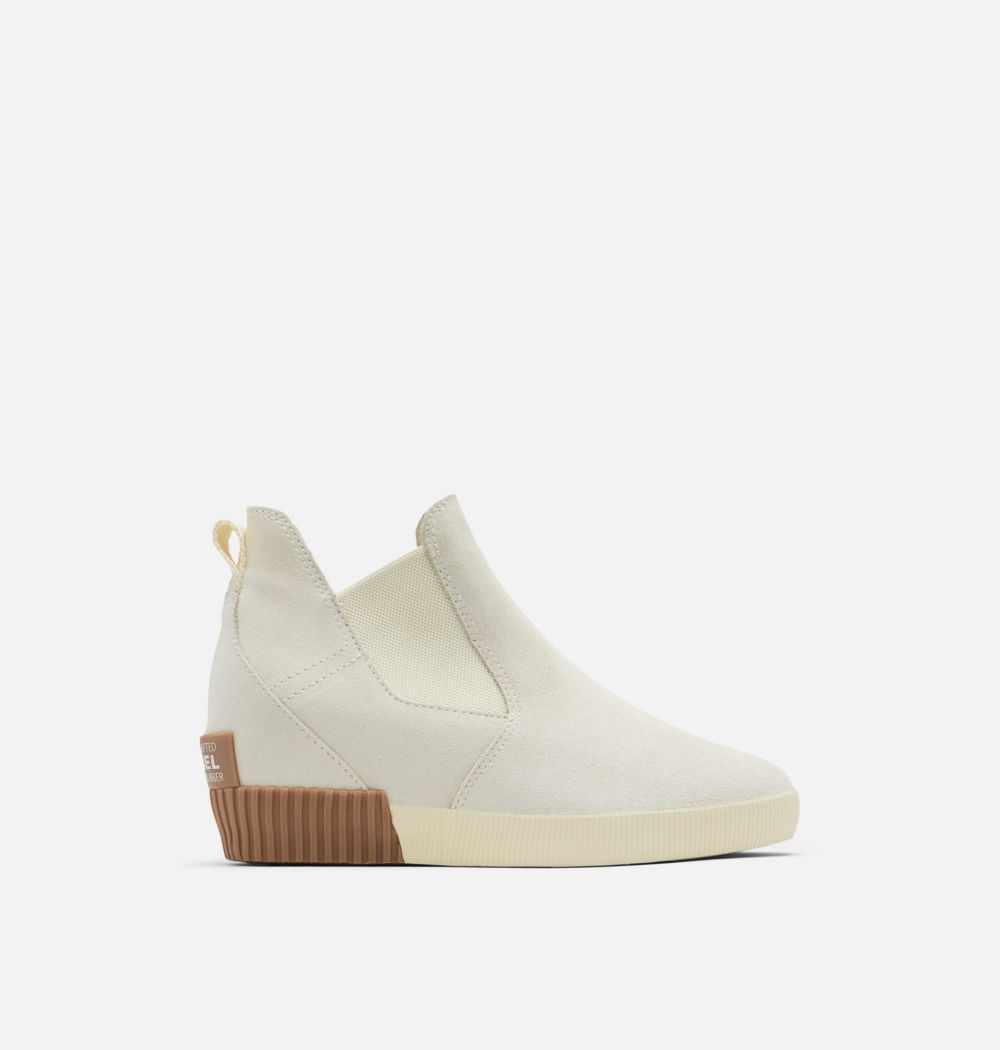 Sorel Women's Out 'N About™ Slip-On Wedge - Chalk, White