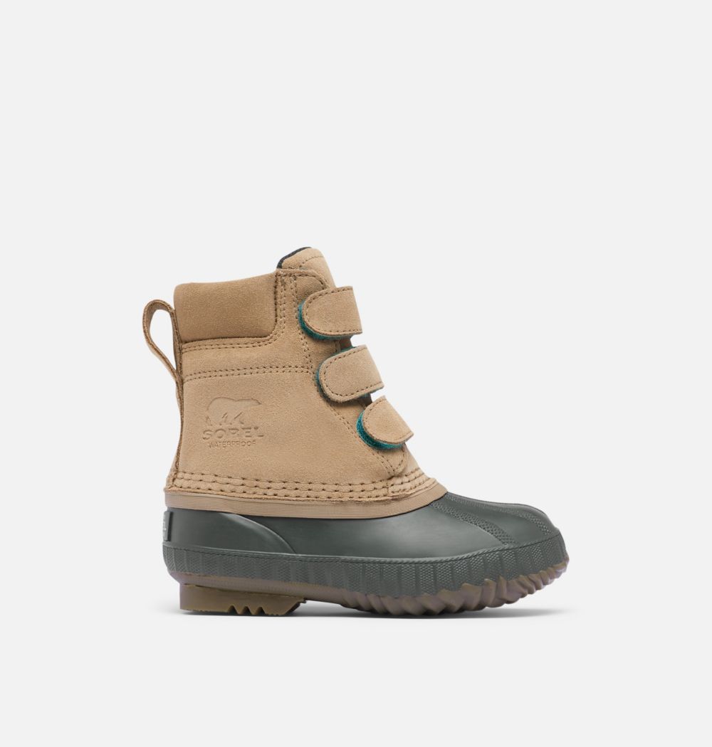 Sorel Children's Cheyanne™ II Strap Duck Boot   - Khaki II