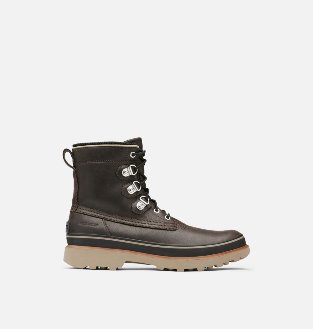 Sorel Men's Caribou™ Street Boot - Blackened Brown, Black