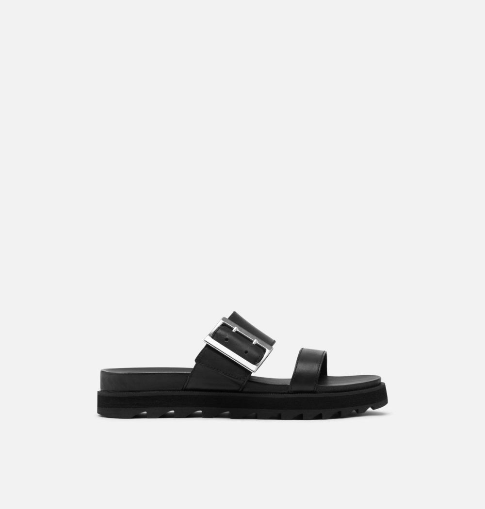 Sorel Women's Roaming™ Buckle Slide Sandal - Black