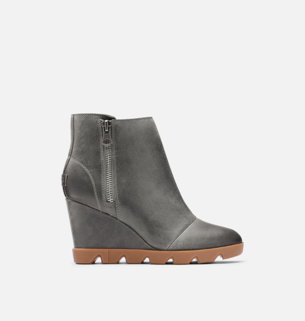 Sorel Women's Joan Uptown™ Zip Bootie - Quarry, Gum 2