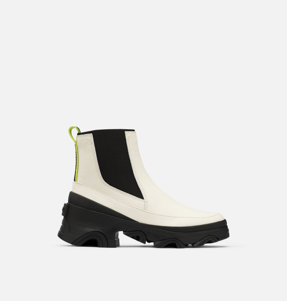 Sorel Women's Brex™ Chelsea Bootie - Chalk, Black