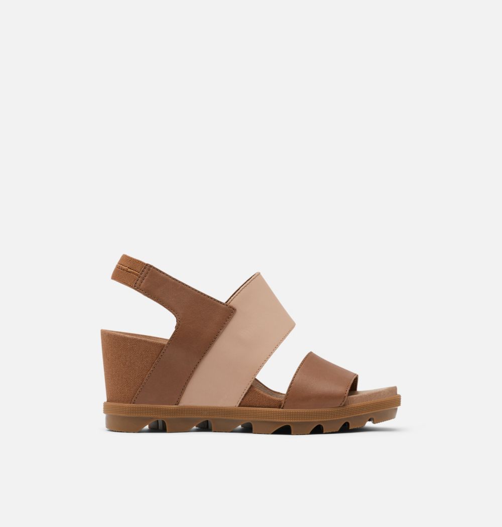 Sorel Womens Joanie™ II Slingback Wedge Sandal  - Velvet Tan
