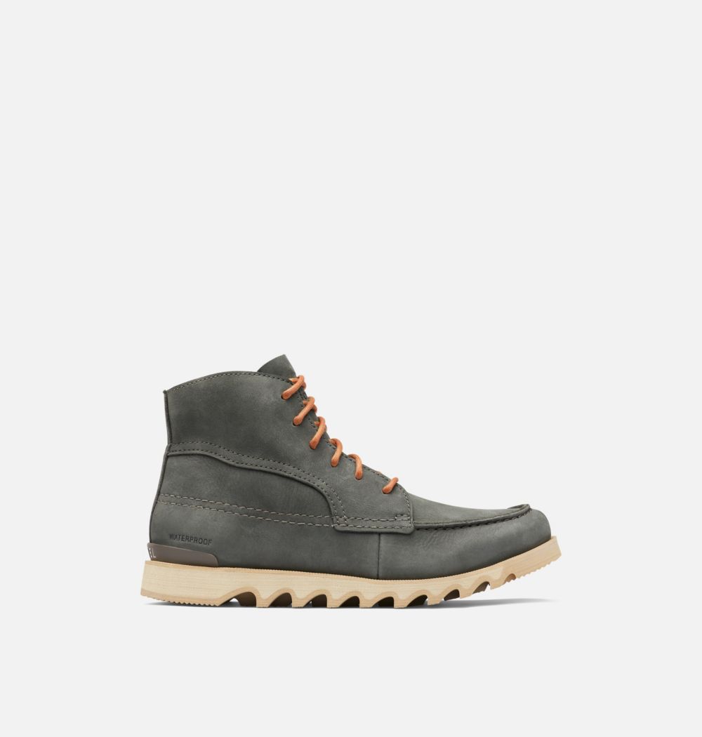 Sorel Men's Kezar™ Moc Toe Boot - Coal, Brown Flora