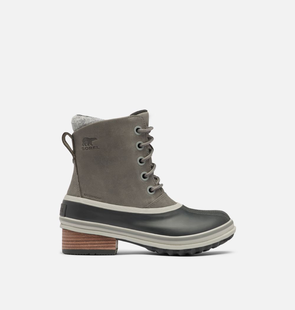 Sorel Womens Slimpack™ III Lace Duck Boot - Quarry